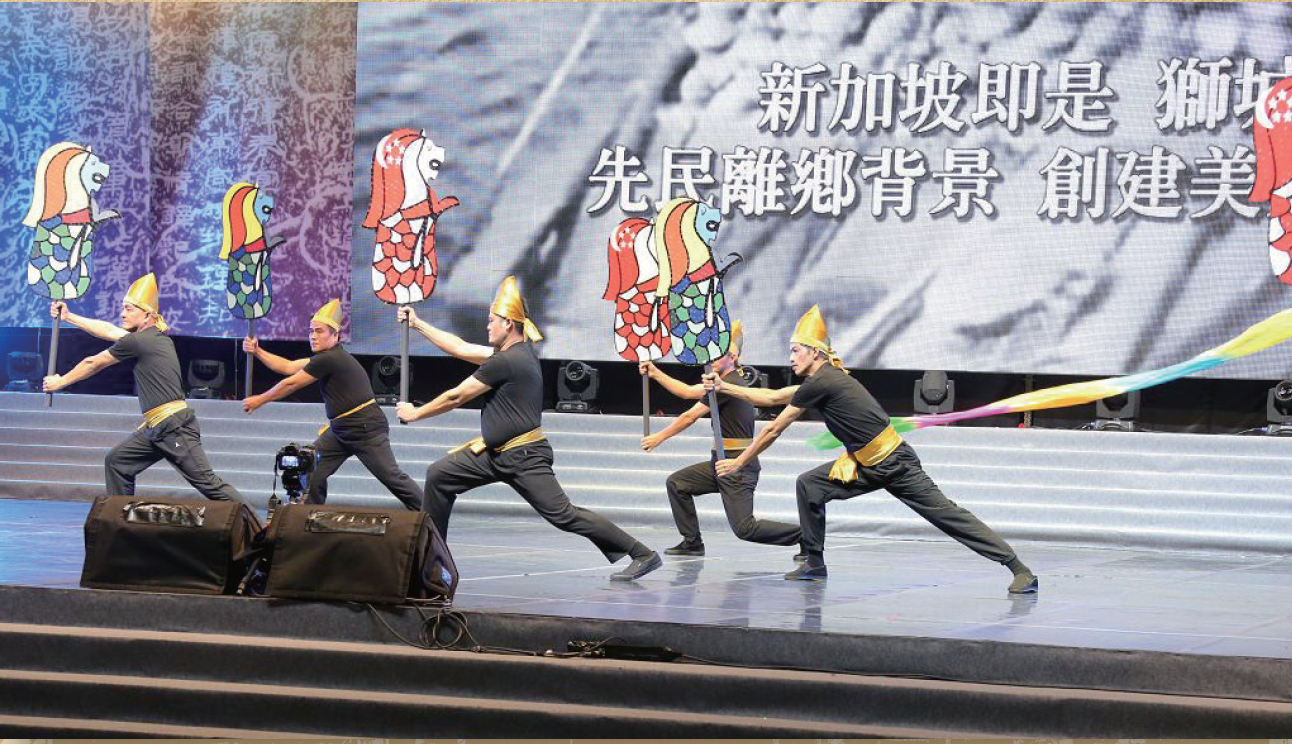 新加坡崇德志工表演活動
